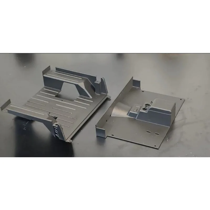 1:10 SCX10 CJ7 Sunken Rear Bucket Front&Rear Interior,PETG CF Carbon Fiber Material,0.12mm Layer Height 3D Printed,Upgrade Parts