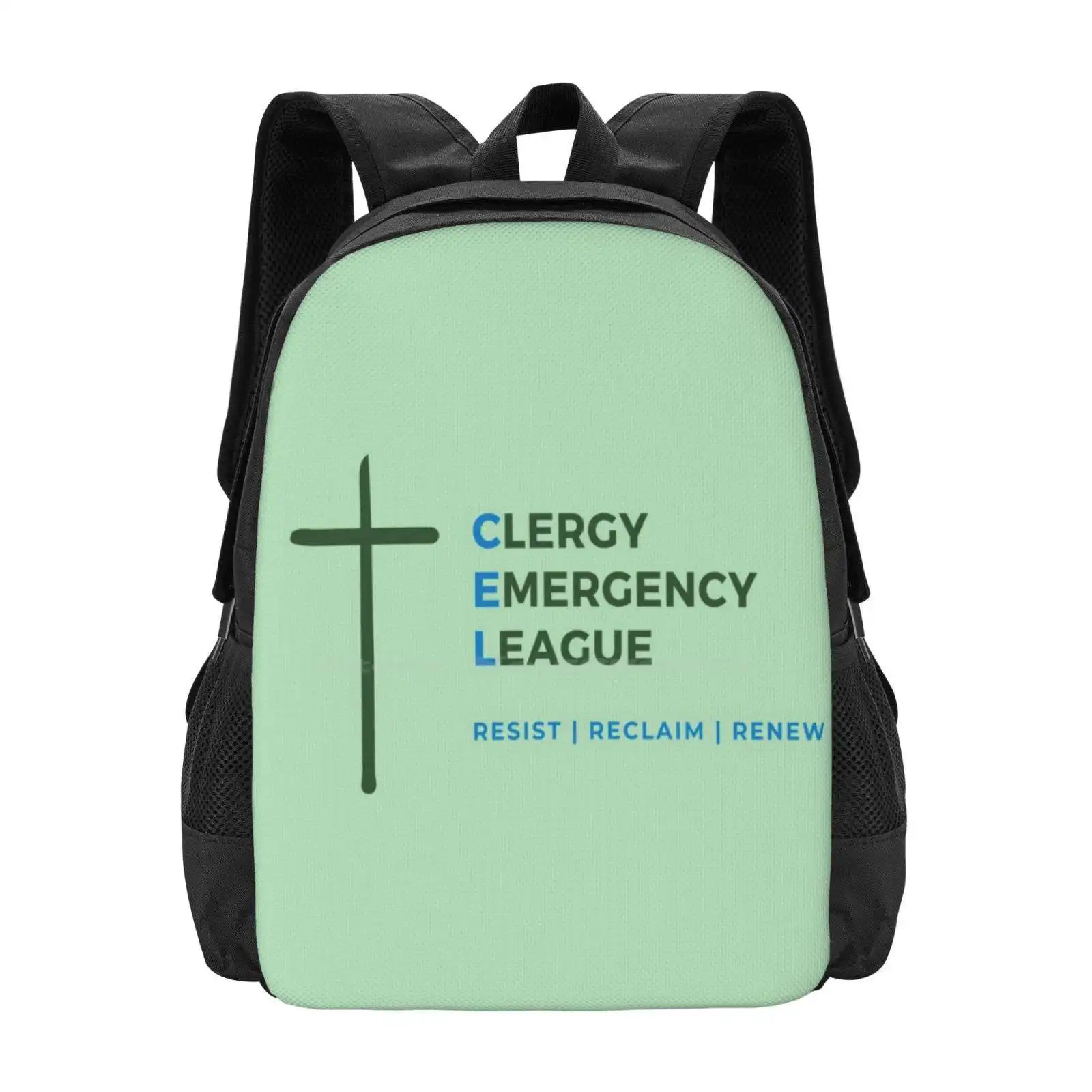 

Cel Logo-Transparent Backpacks For School Teenagers Girls Travel Bags