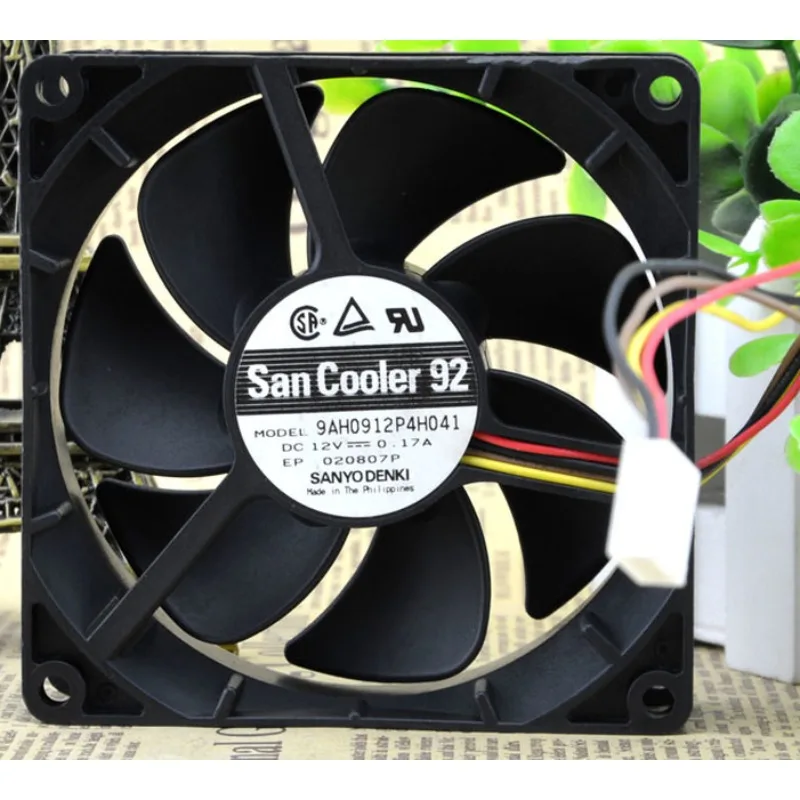 

Новый охлаждающий вентилятор для Sanyo 9AH0912P4H041 12 В 0,17 А 9025 9 см охлаждающий вентилятор 90x90x25 мм