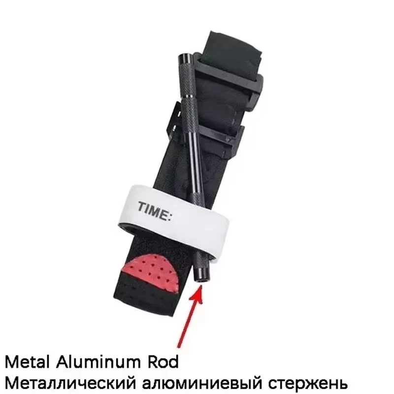 1pcs 95/75/65CM Tactical Aluminum Rod Tourniquet,Rotary Pressure First Aid for Hiking, Military, Camping | MOLLE Survival Gear