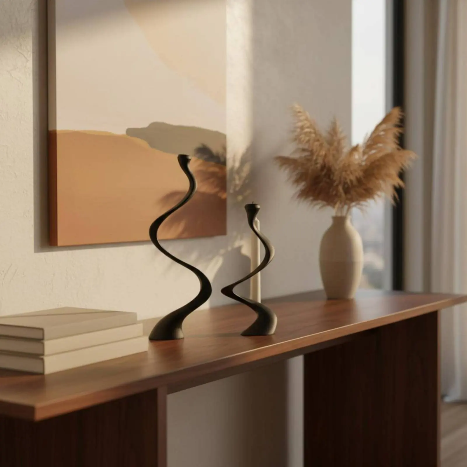 

Twisted Candle Holder Minimalist Spiral Metal Candlestick Spiral Candlestick Holder Retro Home Decoration Centerpiece