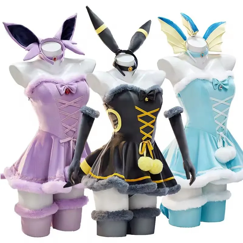 

Новый костюм для косплея Vaporeon Umbreon Sylveon для Хэллоуина, Рождественского фестиваля, вечеринки, повседневные модные ролевые костюмы