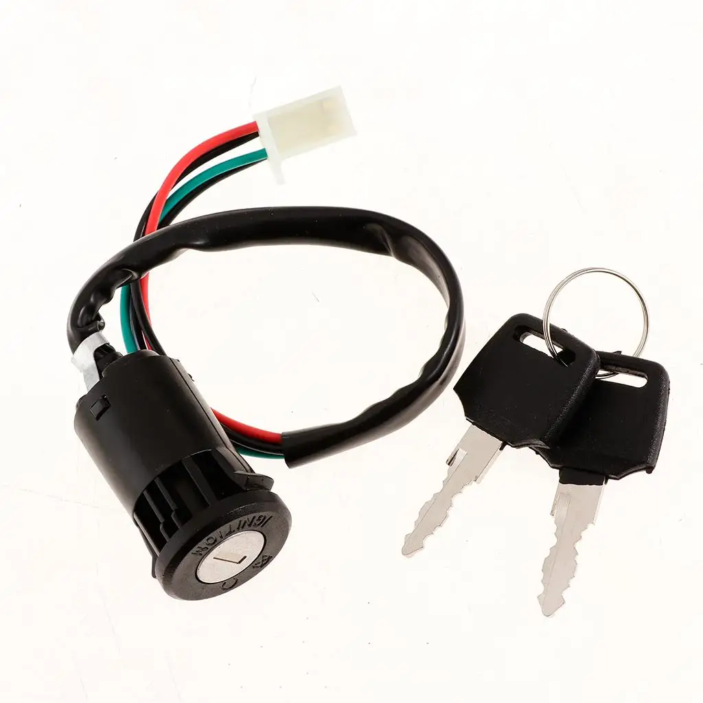 150cc ATV Quad Dirt Bike Wiring Harness Kit CDI Ignition Coil Spark Plug Universal Wire Loom Replacement