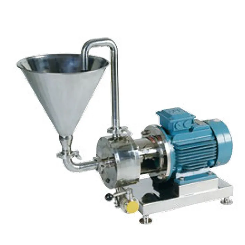 1.5KW SS304 Food Grade Stainless Steel Experimental Emulsification Homogeneous Emulsification Pump with 50L Hopper