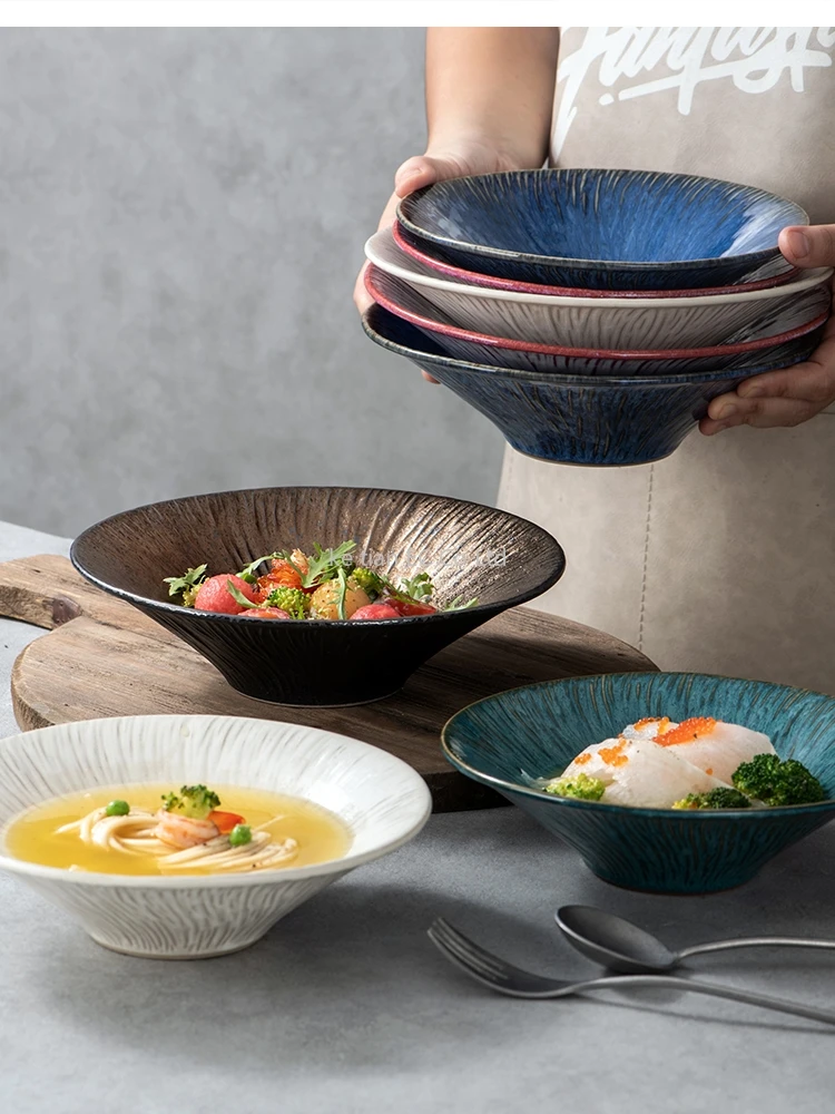 

9.5 inch ceramic food Household Large Rice Kiln to hat