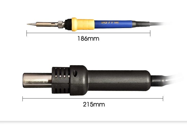 A-BF 60W Soldering Station Anti-static 2 In 1 Double Digital Display Hot Air Gun Desoldering Station