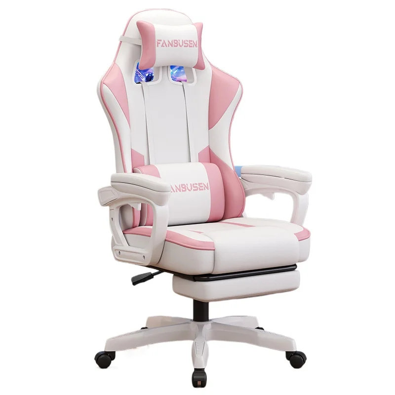 Gaming Chair for PC Desk Ergonomic Office Chair for Gamers Adjustable Height Racing Style Computer Chair for Dorm Room Modern view 3