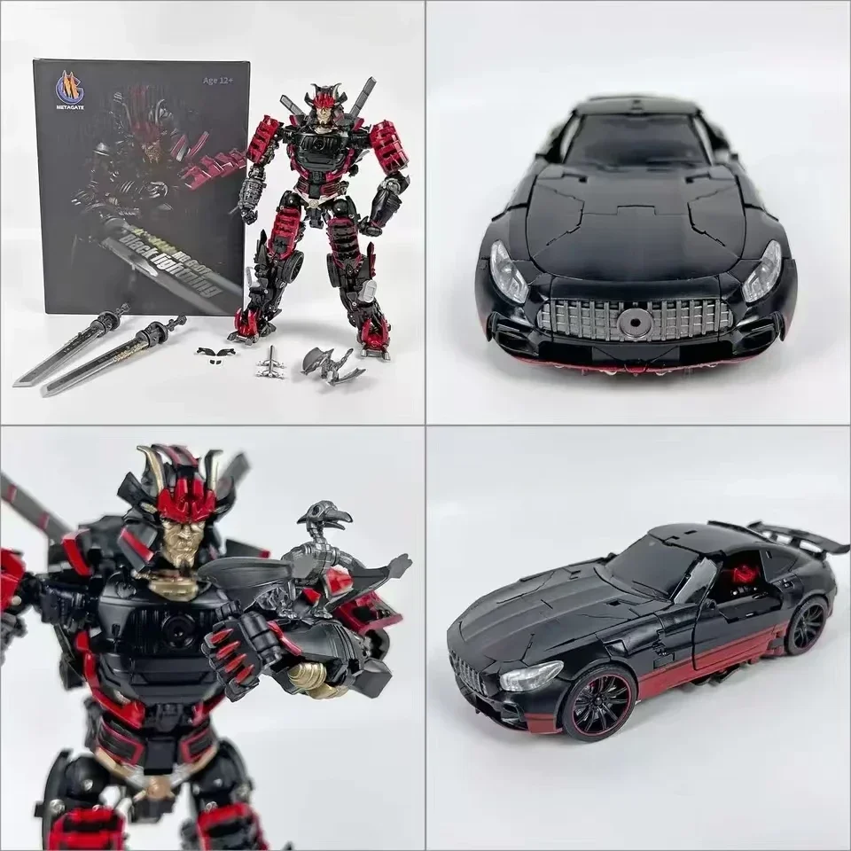 メタゲート変身MG G07 G-07 ハイクドリフト ブラックライトニング 三武者 車 飛行機 メタゲートG07 アクションフィギュア ロボット
