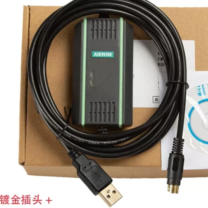 كابل برمجة USB-Microsmat لـ IDEC FC4A ، FC4A ، FC4A FC5A Micro PLC ، RS232