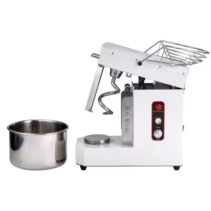 Commercial 10L Electric Flour Mixer Machine For Household New For Bread Dough Spiral Bakery Pizza Bread Cake Food Preparation