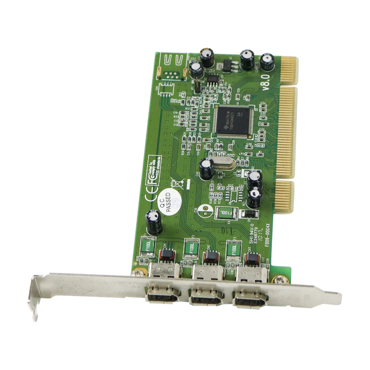 

JaKange 3-Channel1394A 1080p Resolution Multifunctional Video Image Capture Card Supports PCI/SIG/SR-IOV for Industrial Camera
