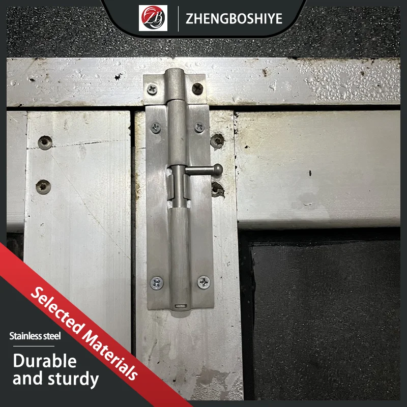 

（2 pcs）Spring Opening Plug-In Automatic Locking Round Pin Shock Absorber Door Bolt And Door Buckle Made Of 304 Stainless Steel