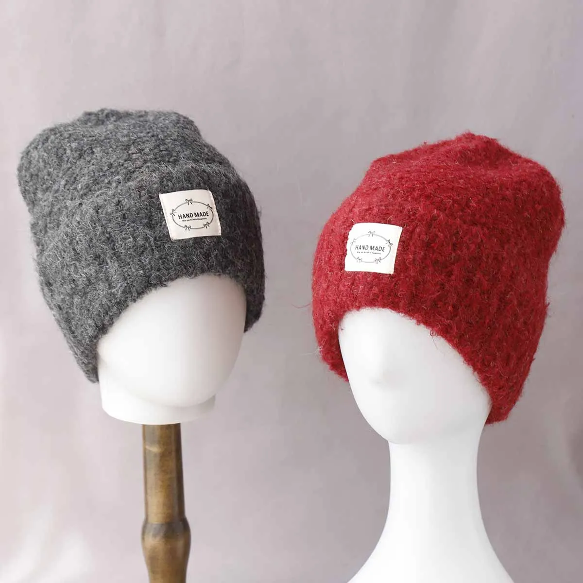 

2025 new Y2K Hot Selling Winter Hat wool Winter Hats For Women Fashion Warm Beanie Hats Women Solid Adult Cover Head Cap