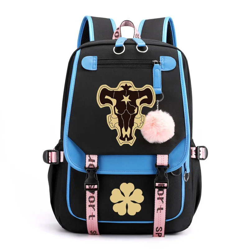 Adolescentes anime legal mochila moda ao ar livre grande capacidade mochila de alta qualidade com zíper mochilas anime