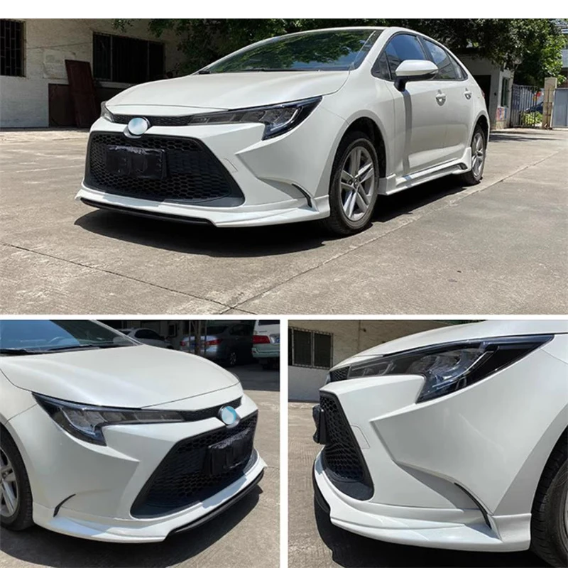 

For Toyota Corolla 2019-2024 Year Front Diffuser Lip Separator Body Kit Spoiler Car Styling Accessories