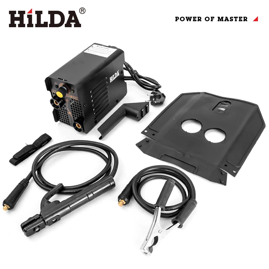 HILDA 220V Portable Welding Machine Pull Arc Welding Machine Electric Adjustable Current Welding Machine