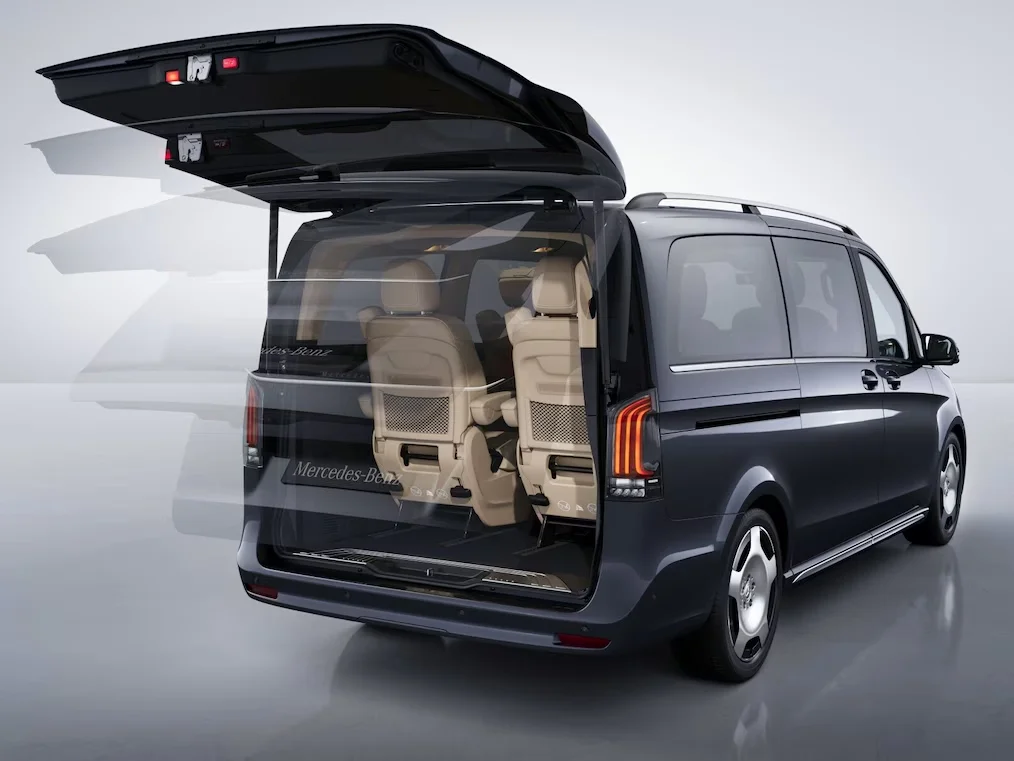 Auto Pop-Up Trunk Struts for Mercedes-Benz V-Class W447 2014-present MPV 679mm Automatic Opening Gas Lift Supports with Springs