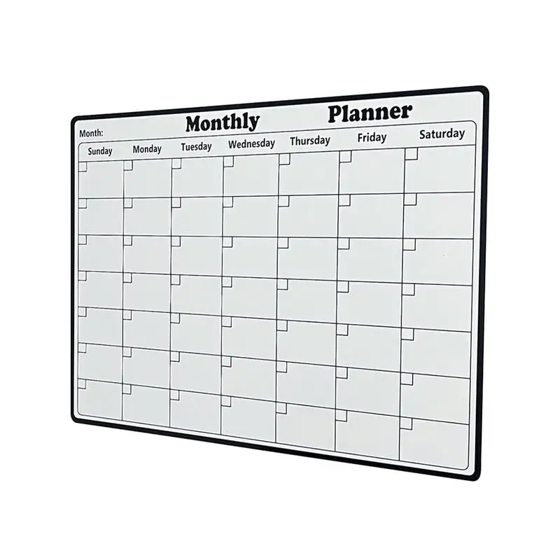 

Magnetic Dry Erase Board Whiteboard Calendar For Refrigerator Dry Erase Magnetic Fridge Calendar Dry Erase Family Schedule