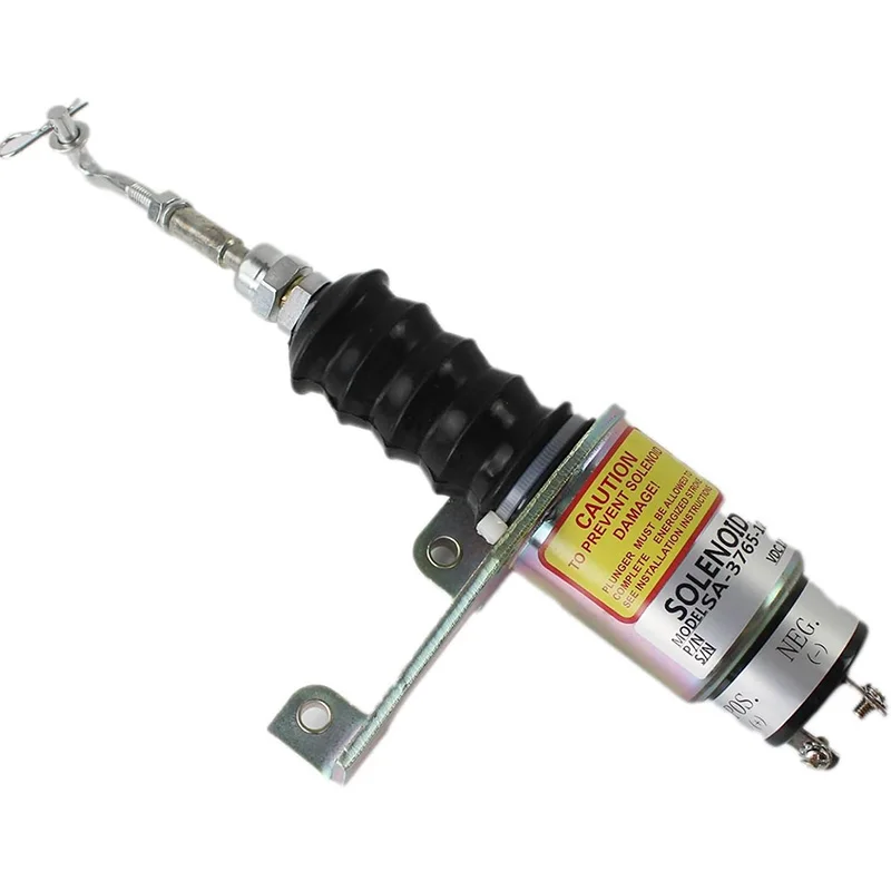 12V Stop Solenoid Fuel Shutdown Solenoid Valve SA-3765-12 SA376512 For Deutz Bosch RSV Engine