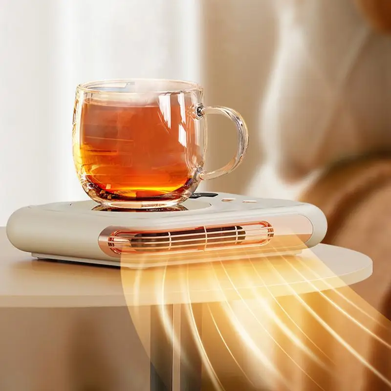 Electric Cup Warmer Mini Coffee Mug Heating Coaster 3 Gear Milk Tea Water Cup Heaters For Home Office Desk Heating Pad