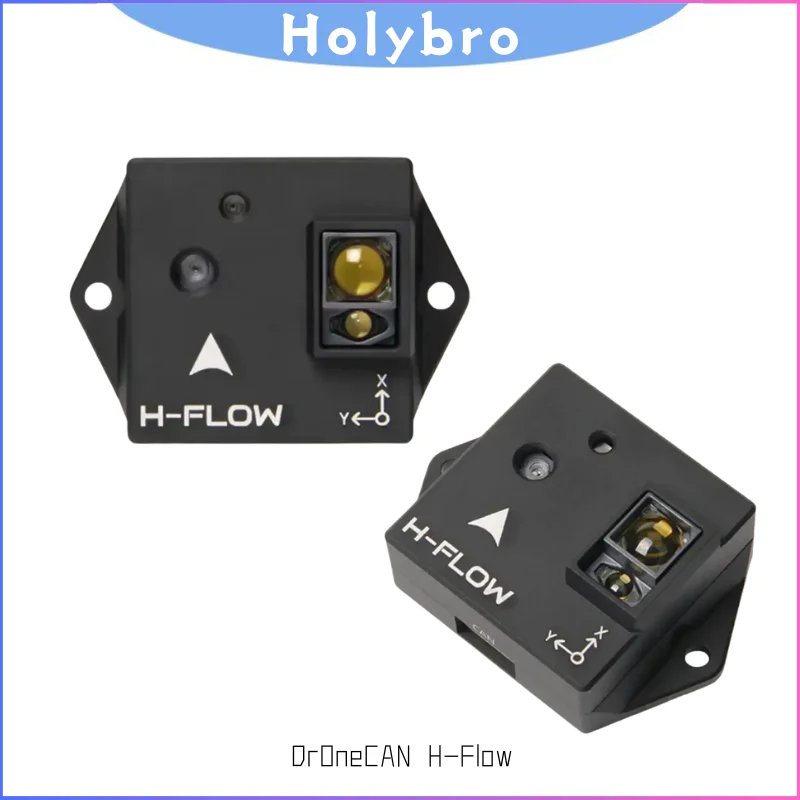 

Holybro New H-Flow with DroneCAN Protocol, Integrated Optical Flow Rangefinder Module for Accurate Positioning and Navigation