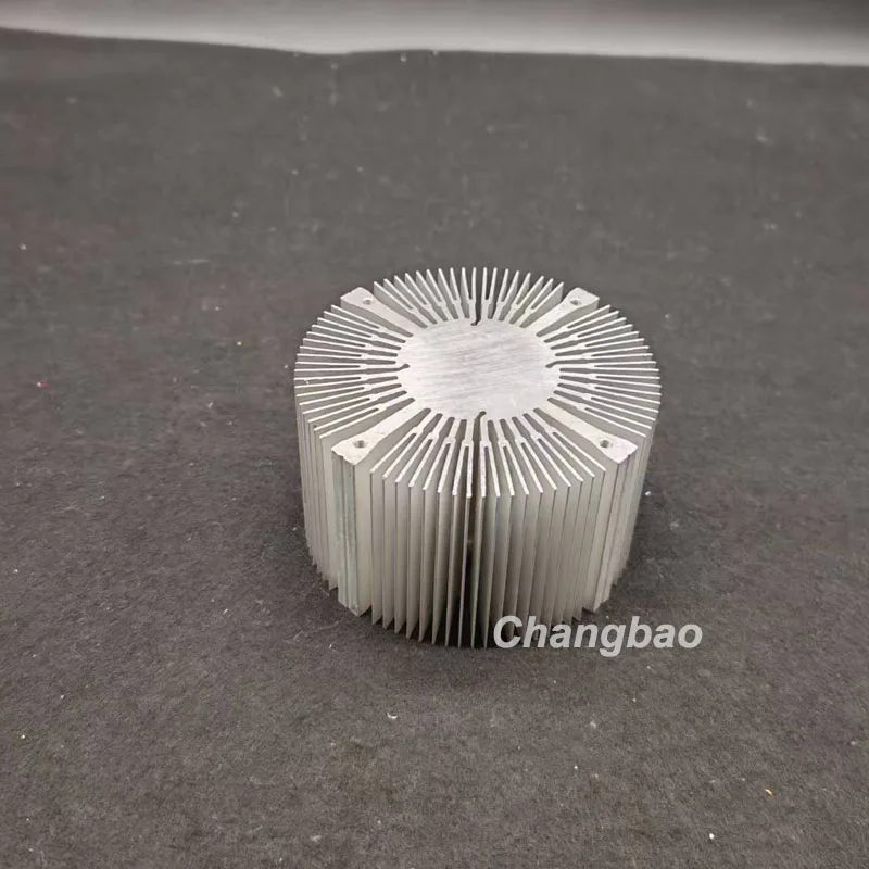 120mm 50W High Power Led Alumium Heatsinkn 70mm Height