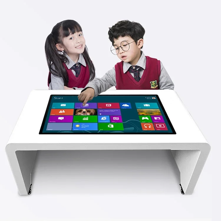 

Waterproof Interactive Table for Kids Capacitive Touch Screen 43inch Child Table for Education Games Player Android11