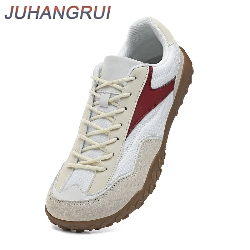 Wide Toe Barefoot Sneakers Unisex Wide Toe Minimalist Zero Drop Shoes Non Slip Lace Up Casual Walking Shoes Wide Toe Sneakers