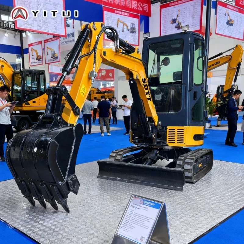 تستخدم مزرعة حفارة صغيرة مخصصة أداة متعددة Ce Epa Euro 5 محرك كوبوتا 2.6 طن حفارة صغيرة #1