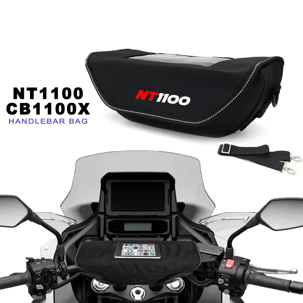 For HONDA NT1100 CB1100X NT 1100 CB 1100 X Motorcycle Nylon Waterproof Bag Storage Handlebar bag Travel Tool bags