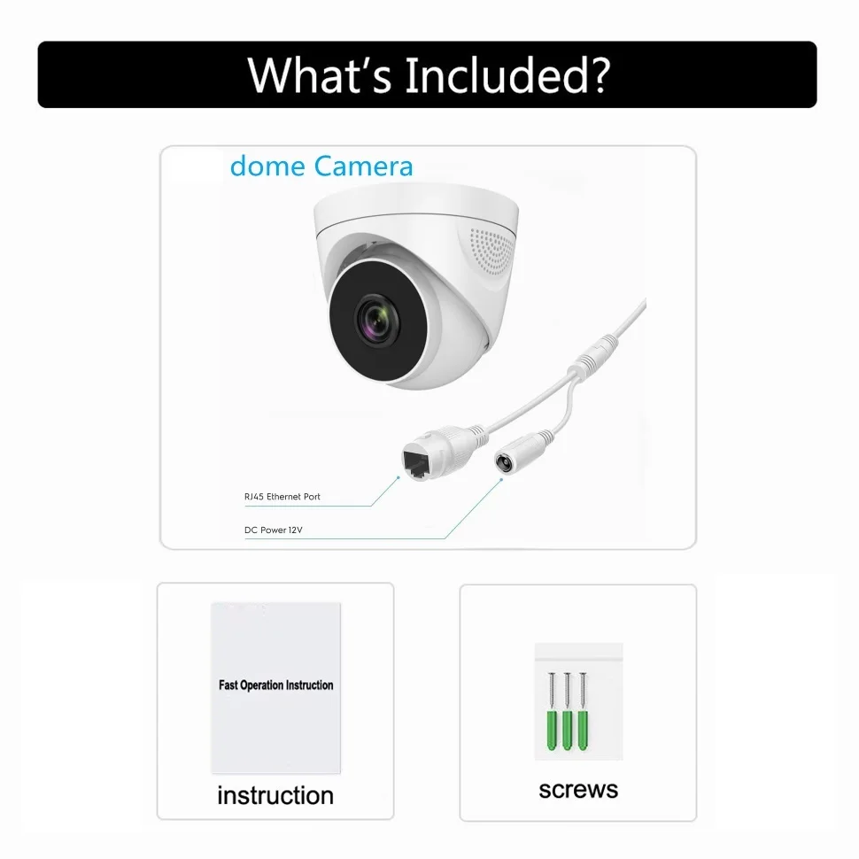 8MP 4K Wifi HD IP Camera Indoor 5MP 4MP 2MP Dome Security Camera Two -Way Audio AI Smart Motion Detection Alarm P2P NVR