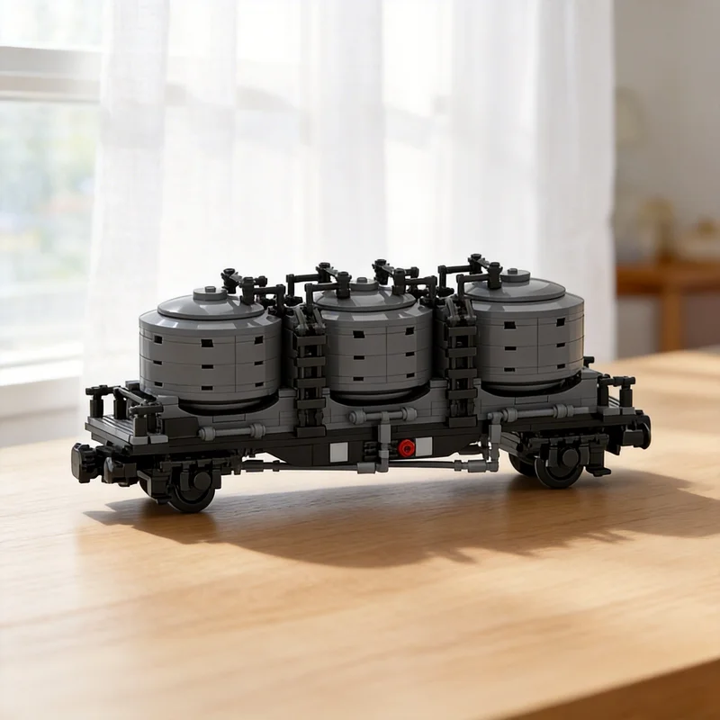 

Набор из 527 деталей: Модель-конструктор DB Kds 67 «Порошковый цистерновоз» (серия MOC), коллекционная модель поезда для взрослых, премиум-класса, для творчества и демонстрации, отличный подарок