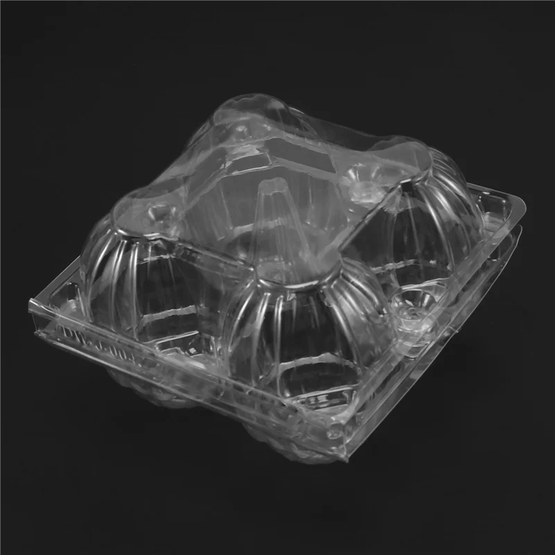 

【Best Selling】250Pcs Plastic Egg Cartons Bulk Clear Chicken Egg Tray Holder For Family Pasture Chicken Farm Business Market- 4 G