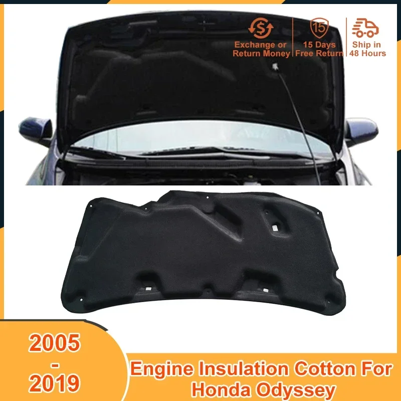 2005-2019 for Honda Odyssey 2005 2007 2008 2009 2010 2011 2012 2015 2017 2018 2019 Accessories Sound Heat Insulation Cotton Pad