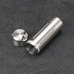Portable Waterproof Pill Box Sealed Capsule  Camping Firstaid Pendant Travel Home Medicine Storage Container Bottle Necklace