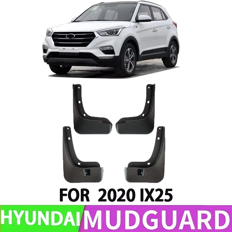 It Is Suitable for 2020-2021 Hyundai IX25 Car Front and Rear Wheel Special Fender Splash Protection Device