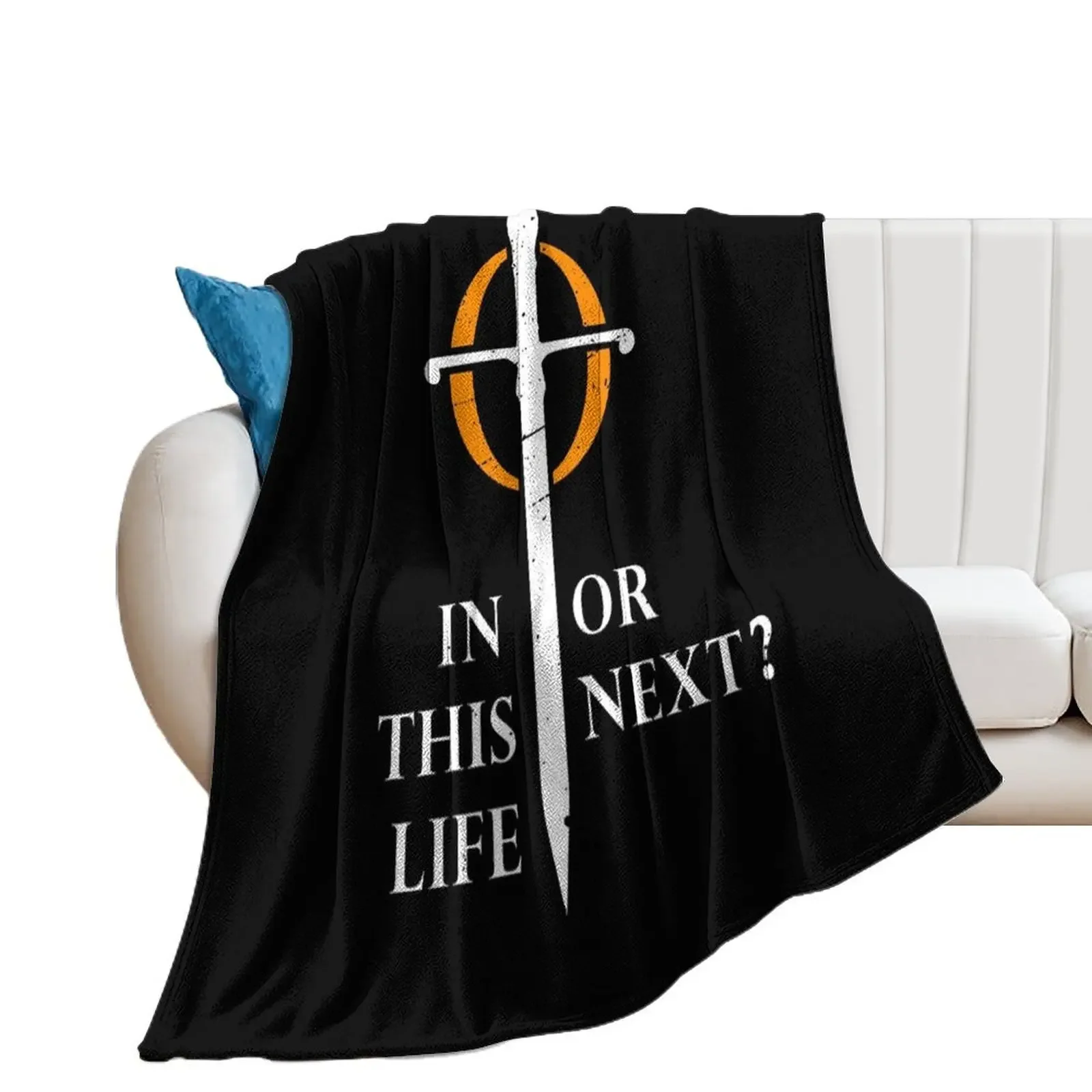 

Warrior Nun - In This Life or Next Throw Blanket Blankets Sofas Of Decoration Summer Beddings Blankets