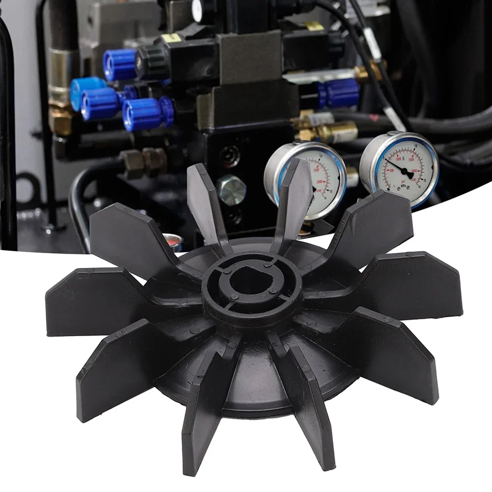 Air Compressor Fan Blade Accessories Direct-on-Line Motor 14mm Shaft 135mm Outer Diameter Fan Blade Air Tools Resist