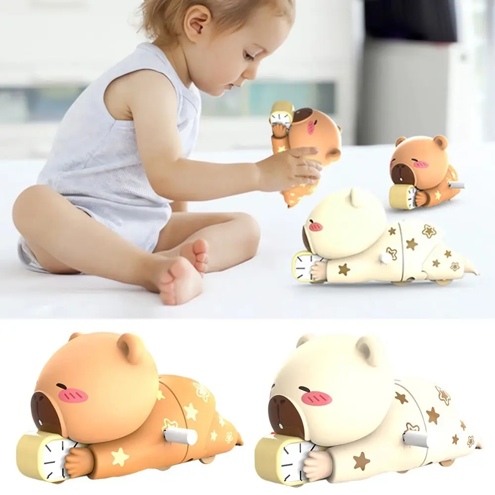 Crawling Capybara Crawling Clockwork Toy Capybara Doll Cartoon Capybara Decompression Small Toys Educational Toys