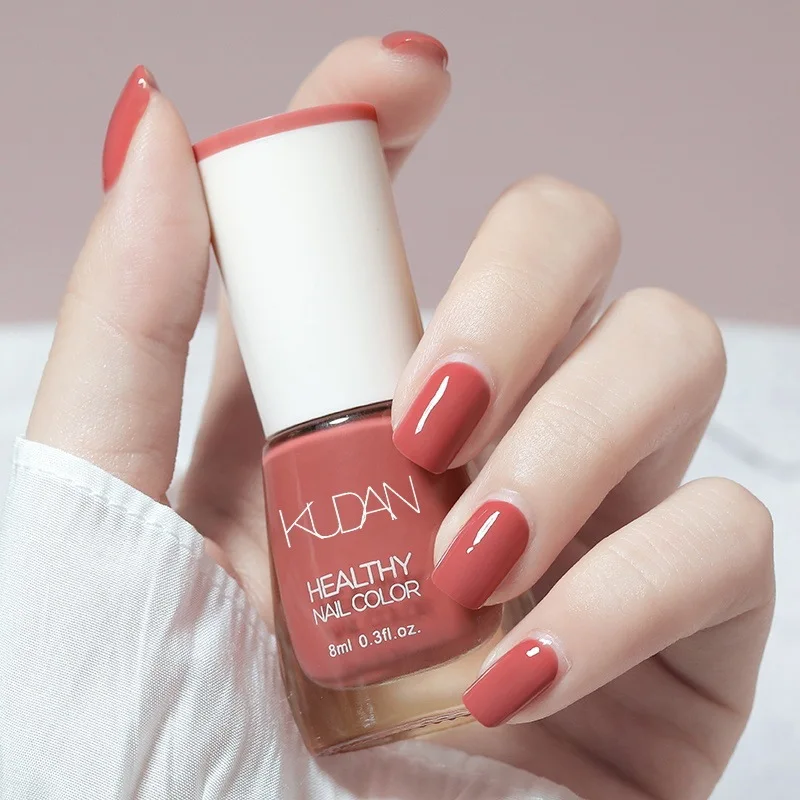 8ML Nagellack, schnell trocknend, langanhaltender Nagellack, mehrere Farben, DIY-Maniküre für zu Hause, Nagelkunst, Kosmetik, FÜR KUDAN – Detail 9