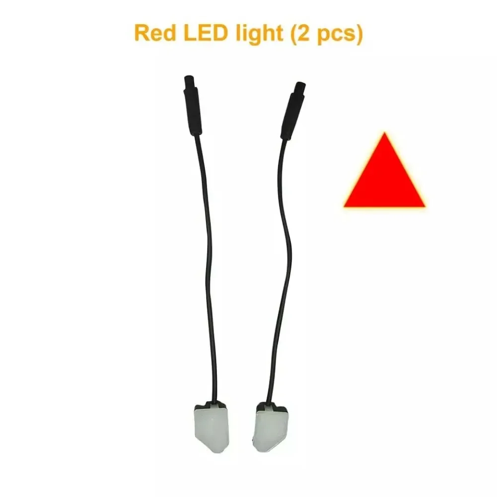 2pcs Car Blind Spot Detection System Lens Light BSD Lens Lights Alarm Safety Driving Transmits Signals For All Car Accessories