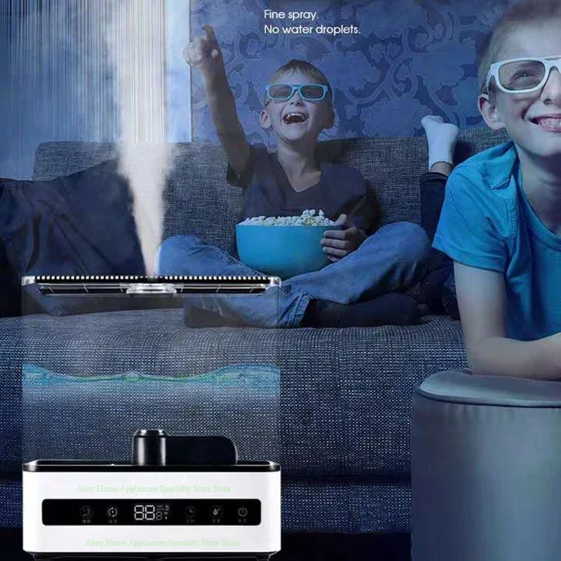 5L Smart Ultrasonic Humidifier with Aroma Function Large Capacity Quiet Air Humidifier Bedroom Office Gaming Room Living Room