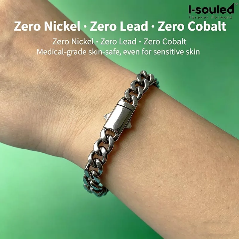 7mm-solid-titanium-bracelet-lightweight-anti-allergy-cuban-clasp-swim-safe-for-active-wear