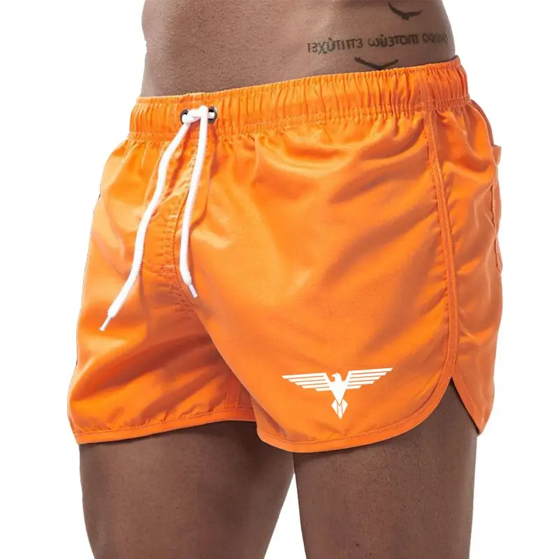 

Men's Fitness Workout Shorts Beach Pants with Stylish Print Trendy Design for Gym Running Sports