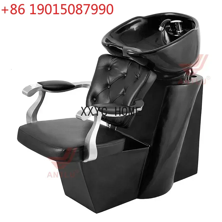 

Парикмахерское кресло-мойка для мытья головы с функцией полулежания, для салонов красоты и барбершопов, популярное у интернет-знаменитостей