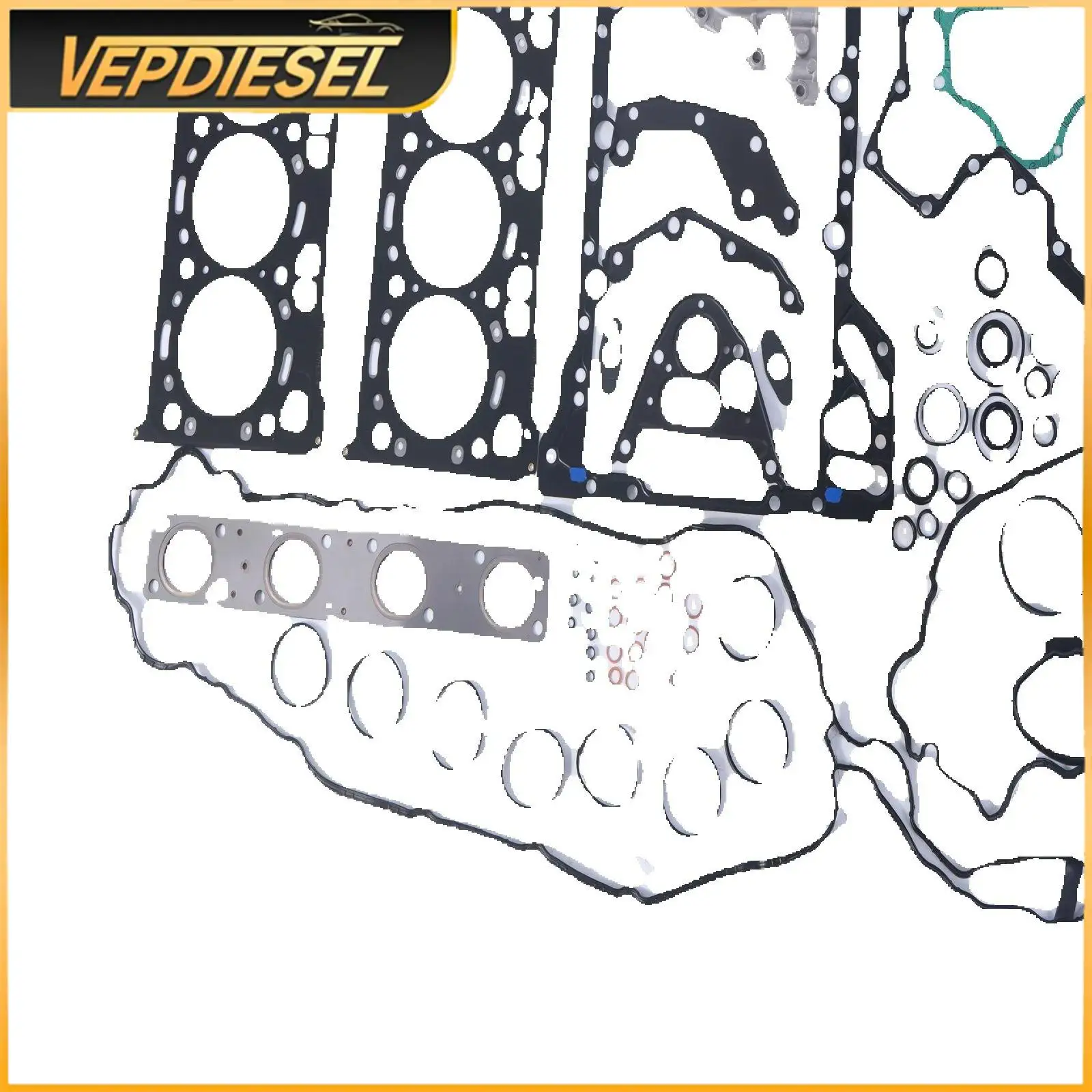 

11128008122 Engine Overhaul Gasket Set 11127566288 11127566289 for BMW X5 X6 M E70 E71 S63B44A 4.4L V8 Twin Turbo