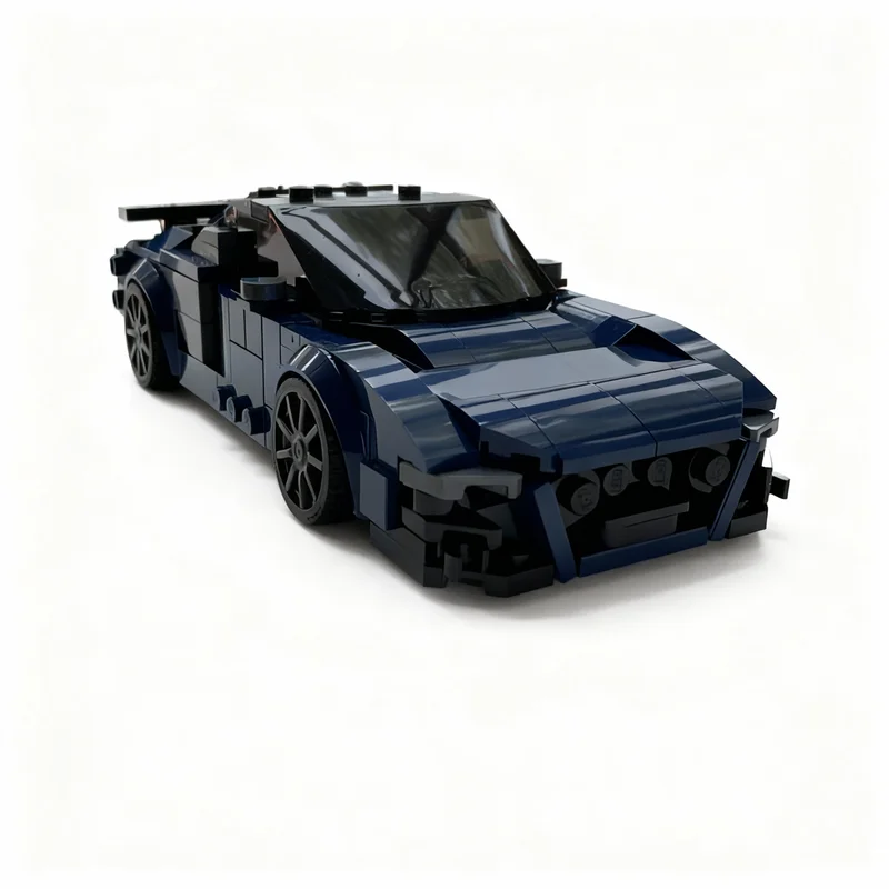 

308PCS MOC City Champions Super Car Sport R8 Alt Model Technology DIY Creative Assembly Building Blocks Display Birthday Gift