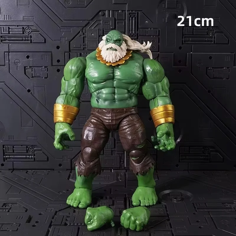 Hulk Figure Action Figuras 21cm Manga Hulk Figurine GK Statue Anime Model Doll Ornaments Toys - view 6