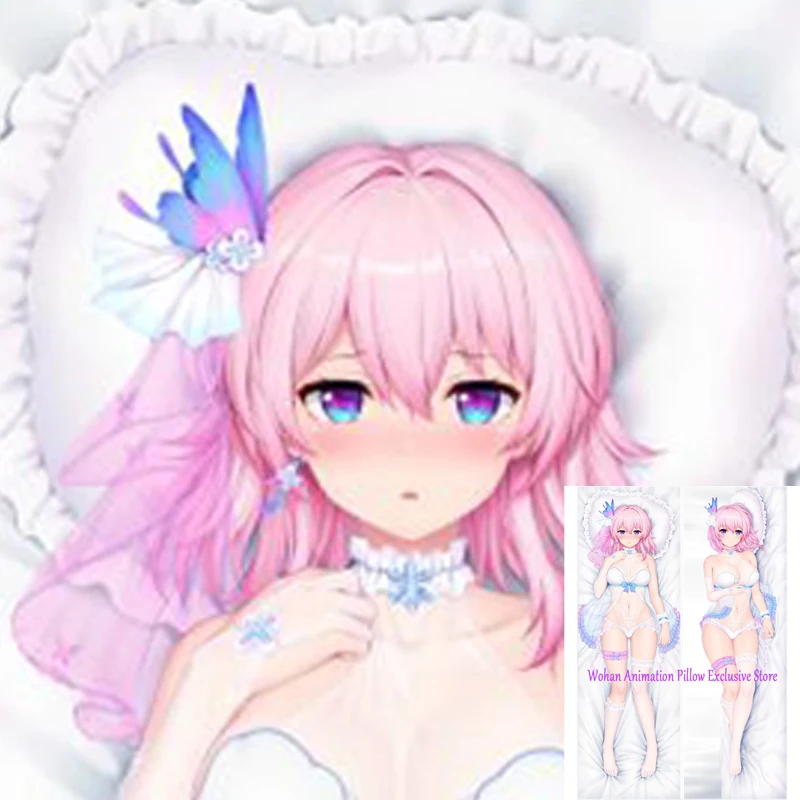 

Dakimakura Anime Pillow Cover March 7th Double Sided Print 2-Side Pillowcase Decoration
