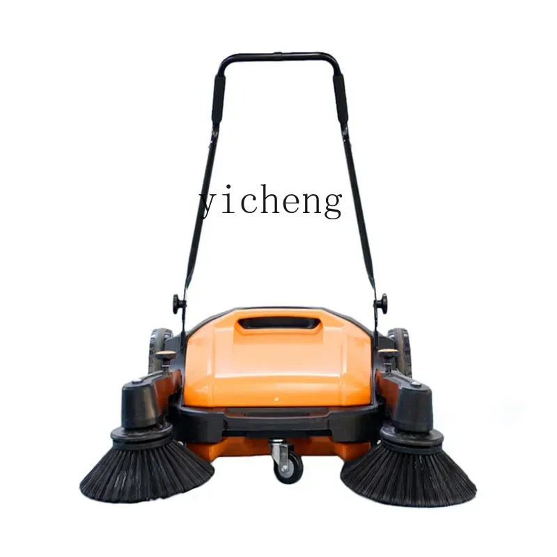 

ZK Hand Push Sweeper Unpowered Industrial Sweeper Factory Warehouse Workshop Dust Sweeper